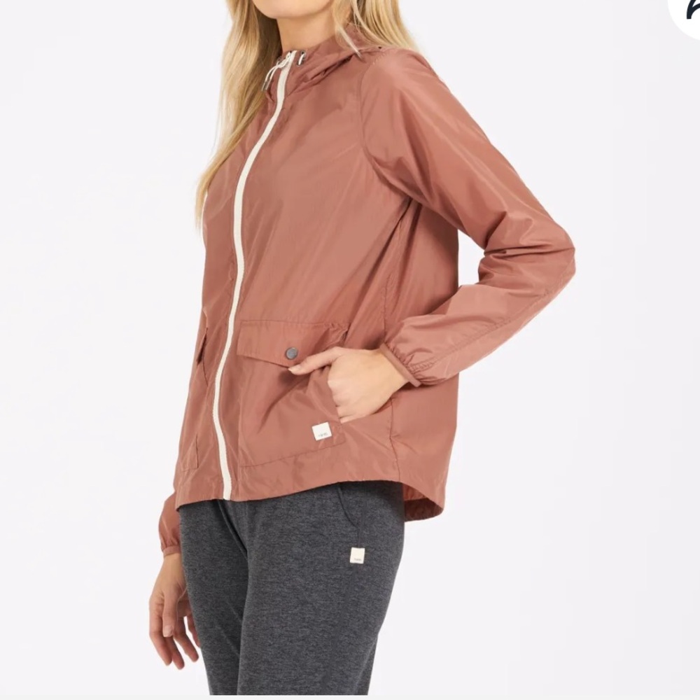 VUORI Santa Ana Jacket | Copper . Size S